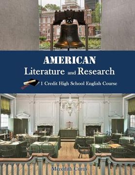 portada American Literature & Research: 1 Credit High School English Course (en Inglés)