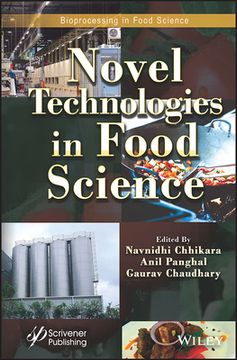 portada Novel Technologies in Food Science