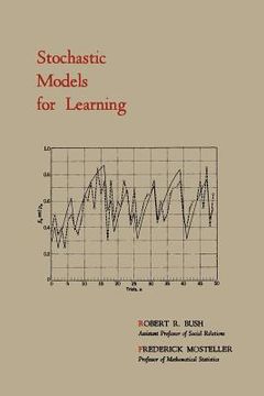 portada Stochastic Models for Learning (en Inglés)