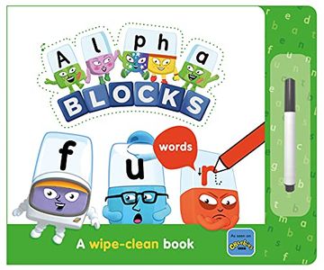 portada Alphablocks Words: A Wipe-Clean Book 