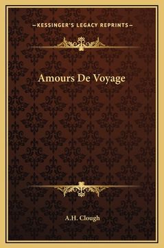 portada Amours De Voyage (en Francés)