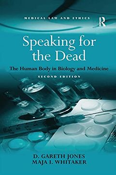 portada Speaking for the Dead (in English)