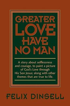 portada greater love have no man (in English)
