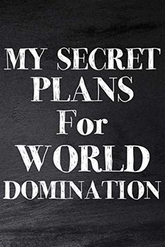 portada My Secret Plans for World Domination 