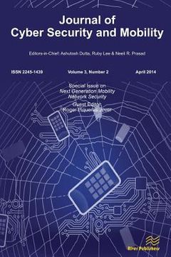 portada Journal of Cyber Security and Mobility 3-2, Special Issue on Next Generation Mobility Network Security (in English)