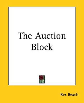 portada the auction block (en Inglés)