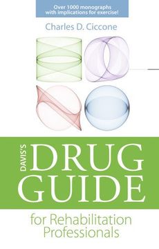 portada drug guide for rehabilitation professionals
