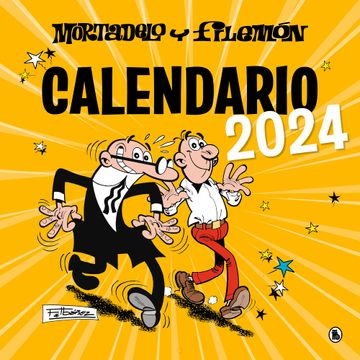 portada CALENDARIO MORTADELO Y FILEMON 2024