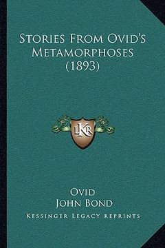 portada stories from ovid's metamorphoses (1893) (in English)