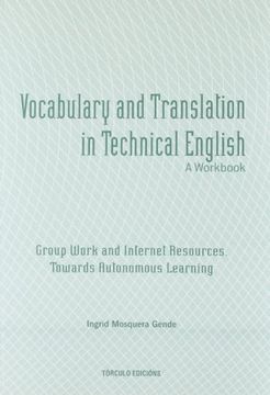 portada Vocabulary and Translation in Technical English, a Workbook (in English)