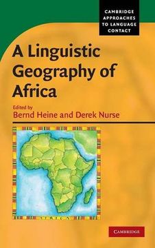 portada A Linguistic Geography of Africa Hardback (Cambridge Approaches to Language Contact) (en Inglés)