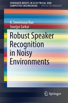 portada Robust Speaker Recognition in Noisy Environments (Springerbriefs in Speech Technology) (en Inglés)
