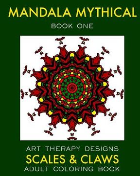portada Mandala Mythical: Adult Coloring Book: Dragon Fantasies (en Inglés)