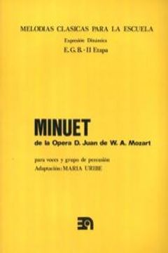 portada minuet (in Spanish)