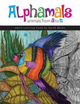 portada Alphamals Coloring Book: Animals from A-Z