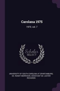 portada Carolana 1975: 1975; vol. 7 (in English)