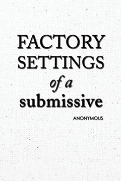 portada Factory Settings of a Submissive 