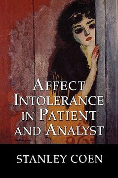 portada affect intolerance in patient and analyst (in English)