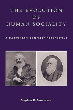 portada the evolution of human sociality: a darwinian conflict perspective (en Inglés)