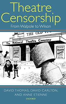portada Theatre Censorship: From Walpole to Wilson (en Inglés)