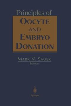 portada Principles of Oocyte and Embryo Donation (in English)