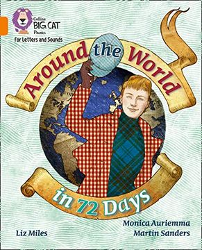 portada Collins big cat Phonics for Letters and Sounds – Around the World in 72 Days: Band 6 (en Inglés)