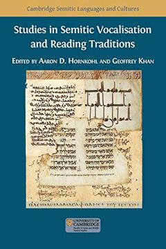 portada Studies in Semitic Vocalisation and Reading Traditions: 3 (Semitic Languages and Cultures) (en Inglés)