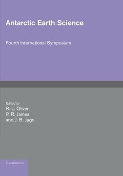 portada Antarctic Earth Science Paperback (Fourth International Symposium) (in English)