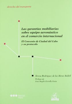 Libro Garantías Mobiliarias Sobre Equipo Aeronáutico En El Comercio ...