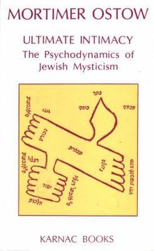 portada ultimate intimacy: the psychodynamics of jewish mysticism (en Inglés)