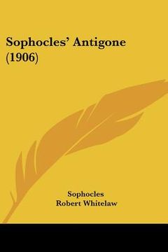 portada sophocles' antigone (1906) (in English)