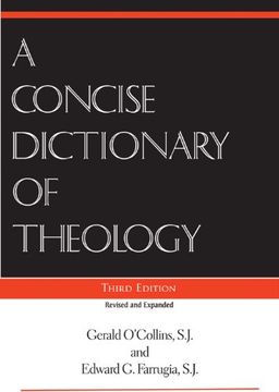 portada a concise dictionary of theology: third (en Inglés)