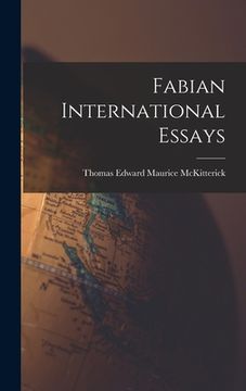 portada Fabian International Essays (en Inglés)