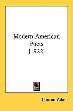 portada modern american poets (1922) (en Inglés)