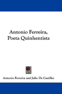 portada antonio ferreira, poeta quinhentista (in English)