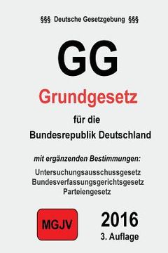 portada Gg: Grundgesetz für die Bundesrepublik Deutschland (en Alemán)