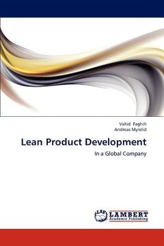portada lean product development (en Inglés)