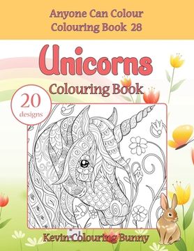 portada Unicorns Colouring Book: 20 designs