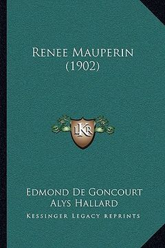 portada renee mauperin (1902) (en Inglés)