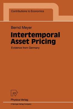 portada intertemporal asset pricing (en Inglés)