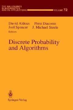 portada discrete probability and algorithms
