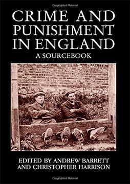 portada Crime and Punishment in England: A Sourcebook (en Inglés)