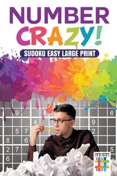 portada Number Crazy! Sudoku Easy Large Print (en Inglés)