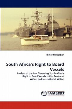 portada south africa's right to board vessels (en Inglés)