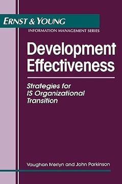 portada development effectiveness: strategies for is organizational transition (en Inglés)
