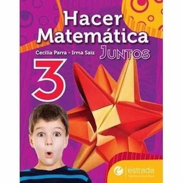 portada Hacer Matematica Juntos 3 Estrada (in Spanish)