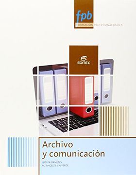 portada Archivo y comunicación (Formación Profesional Básica) (in Spanish)