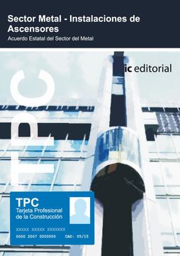 portada Tpc Sector Metal - Instalacion de Ascensores (in Spanish)