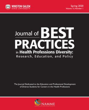 portada Journal of Best Practices in Health Professions Diversity, Spring 2020: Research, Education and Policy (en Inglés)