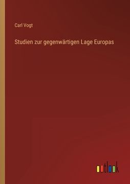 portada Studien zur gegenwärtigen Lage Europas (in German)